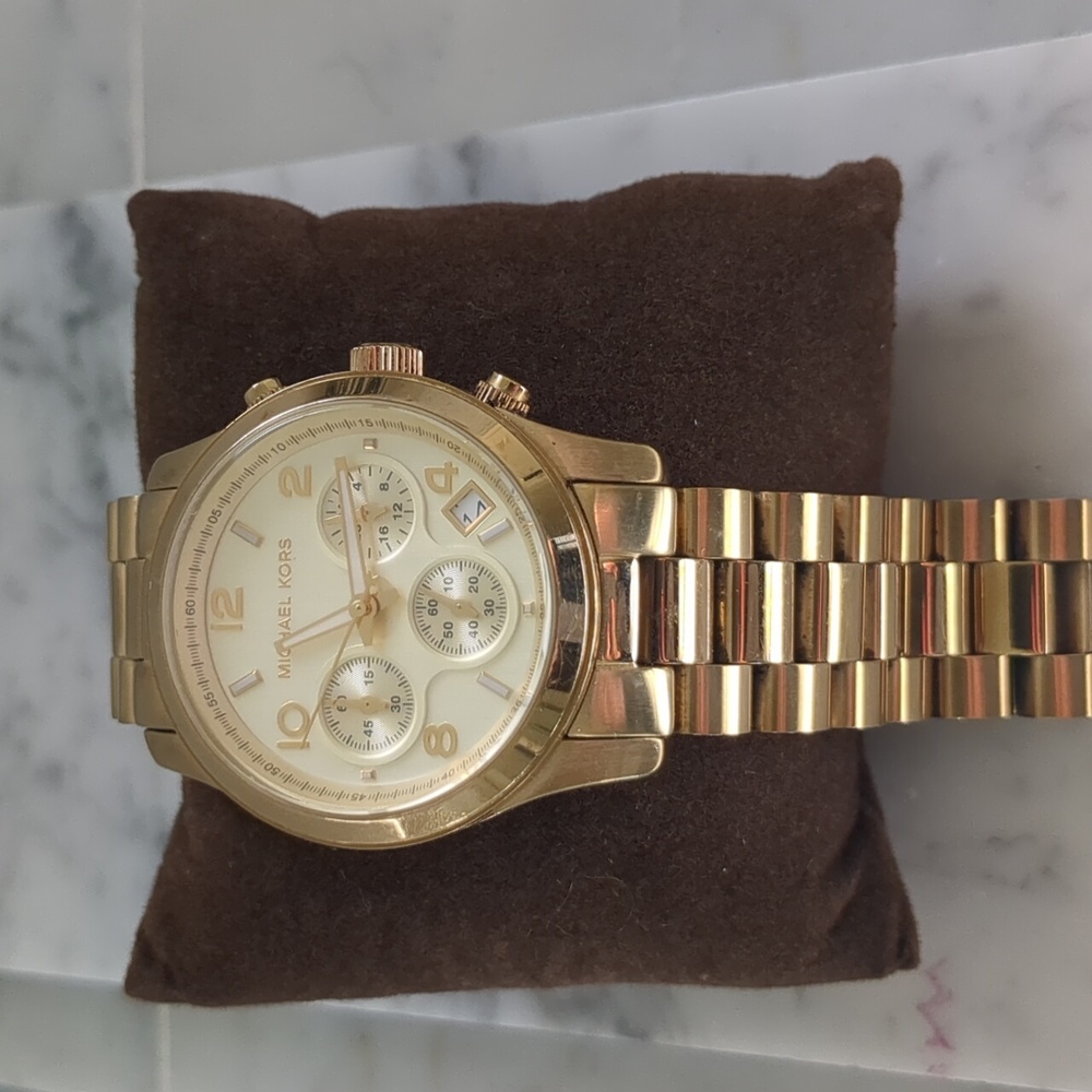 Michael Kors gold tone women's watch